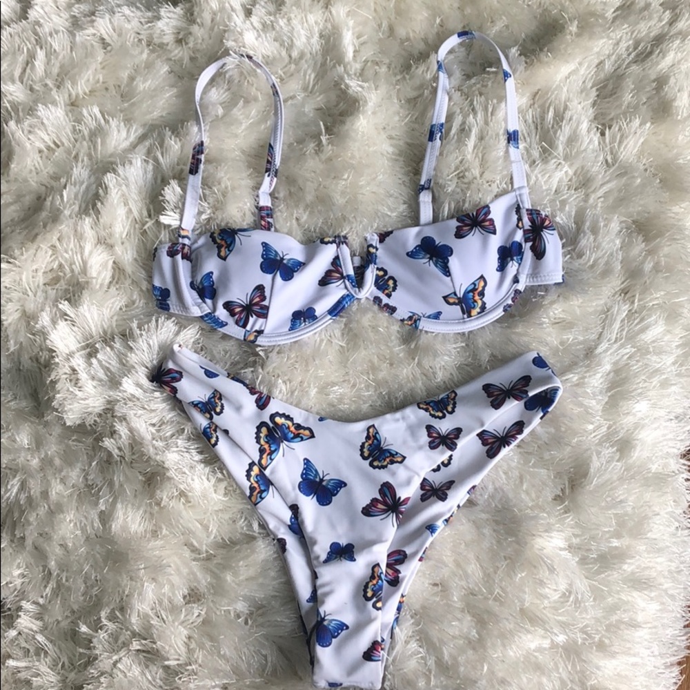 RARE Butterfly Bikini